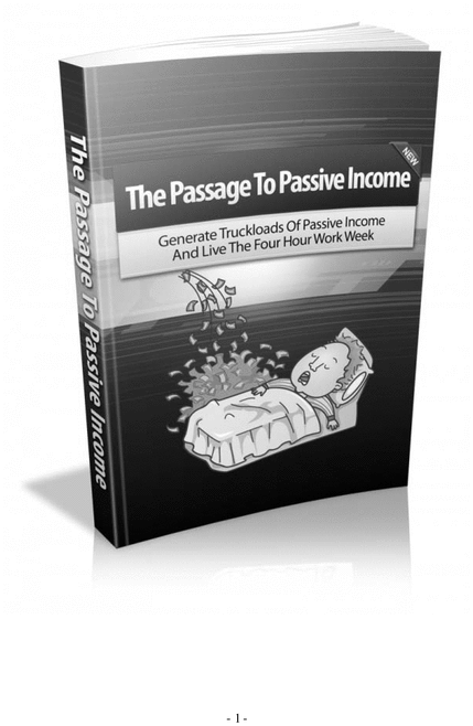 Product picture Passage to Passive Income 